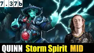 🤯 QUINN [Storm Spirit] MID 7.37B - DOTA 2 HIGHEST MMR MATCH