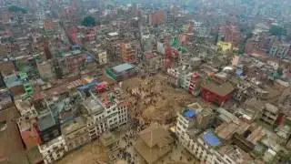 Drone Footage Captures Aftermath of Nepal Earthquake