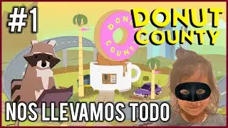 AGUJERO DE DONA | HOYO DEVORADOR | DONUT COUNTY | JUEGO ESPAÑOL | VALE GAMER