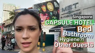 Capsule Hotel in Singapore | REALISTIC FULL VIDEO REVIEW