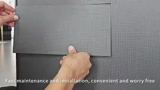 indoor poster screen