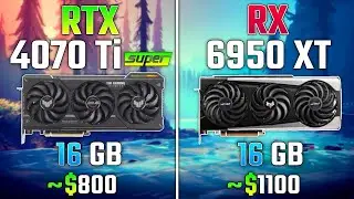 RTX 4070 Ti SUPER vs RX 6950 XT   Тест в 7 играх