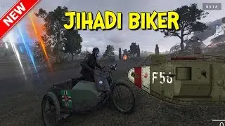 ►Battlefield 1 - How to JiHAD BIKER - How To Put AT Mines on SideCar | 🎮 Battlefield HQ