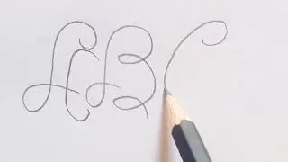Special English Cursive letters handwriting | A to Z tutorial with a pencil | step by step practice