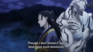 If you reverse Hanami, you can understand what she says Jujutsu Kaisen