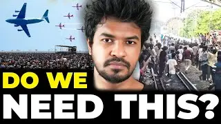 Do We Need This? 🤯 Chennai Air Show | Madan Gowri | Tamil | MG Squad 🖖