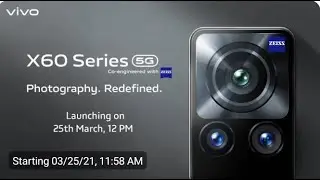 #VIVOX60SERIES Launch Event Live 25 March 2021