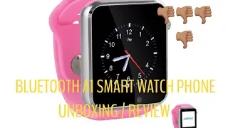 A1 Bluetooth SMARTWATCH UNBOXING/ REVIEW