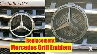 Mercedes Grill Emblem Replacement  How To Change Mercedes Grill Emblem