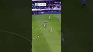 Messi reaction vs Araujo ☠️ #messi