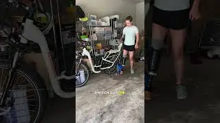 My biking leg (prosthetic!)! GRWM amputee bike ride