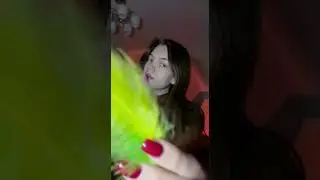 Расслаблю тебя перышками💕полное видео на канале 🫶🏻💖