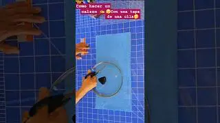 como hacer un calzón con una tapa de una olla 