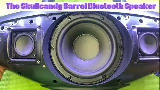 The Skullcandy Barrel Bluetooth Speaker Teardown #bluetooth #speaker #battery #rcelectronicsrepair