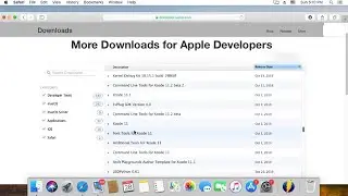 How to download and install Xcode 11 on developer.apple.com