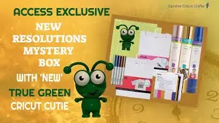 CRICUT CUTIE MYSTERY BOX, NEW RESOLUTIONS