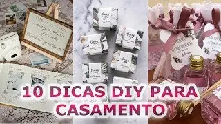 10 DICAS DIY DE CASAMENTO | Por Véu de Noiva
