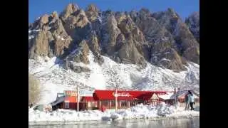 Mendoza Argentina Las Leñas, Cerro Aconcagua Penitentes