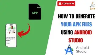 How to create an APK file in Android Studio
