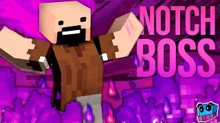 Minecraft: Notch Boss Battle in only one command!