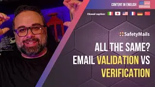 Email VALIDATION and VERIFICATION: what's the difference?