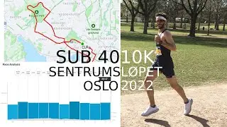 Sentrumsløpet Sub 40 Race Report // 2022