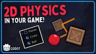 2D physics with gravity areas in Godot!