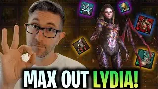 BUILD LIKE A PRO! Turn Lydia Into a PvE Machine | Raid Shadow Legends Guide