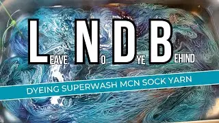 Leave No Yarn or Dye Behind - Using Up Leftover Dyes on a Discontinued Superwash MCN Yarn Base