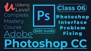 How to fix Adobe Photoshop UI Scalling problem on High DPI Displays | HD, 1080p, 4K