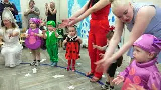 Новогодний утренник с Лунтиком