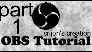 obs bangla tutorial.youtube or facebook live.part 1. srijon's creation.