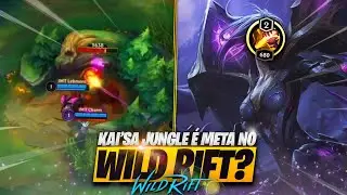Eles Usaram KAI`SA na Jungle do WILD RIFT no CAMPEONATO! CLOUD 9 Vs IMORTALS