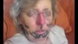 mum as a tiger....