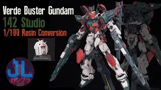 MG Verde Buster Gundam Resin Conversion 142 Studio | Custom Gunpla Painting