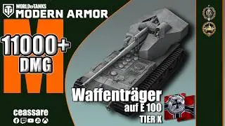 Waffenträger auf E 100 / WoT Modern Armor / PS5 Pro / Xbox Series X / 1080p60