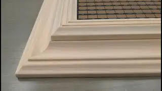 How to make the MOULDINGS for this FRAME on the TABLE SAW
