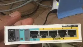 SERVICE MIKROTIK RB750UP