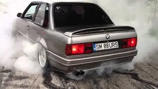 BMW 3 Series (M3) Crazy Aceleration, Sound and Burnout