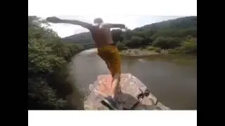 Cliff Jumping at Peace Rock