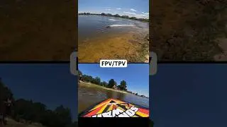 RC Speed Boat Full Speed POV