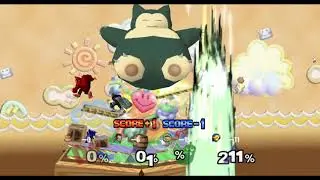Super Smash Bros Melee Akaneia Build v8.2 Turbo Mode Bug, Crate sticks on Link! Causes by Pokemon