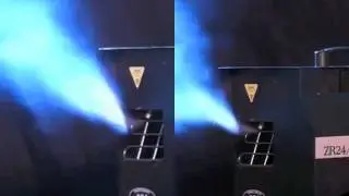 Froggys Fog Beamsplitter Water Based Haze Fluid Side-By-Side Test using JEM ZR 24/7 Hazer