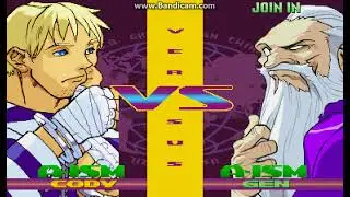 Street fighter alpha 3 (Cody Moves)
