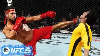 UFC5 Bruce Lee vs Red Fighter EA Sports UFC 5 PS5