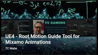 UE4 -  Root Motion Guide Tool for Mixamo Animations