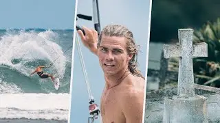 KITESURFING AT A GRAVEYARD