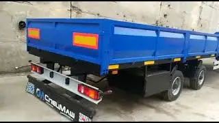 Бортовой двухосный полуприцеп для Газона Некст СМ8490М1
