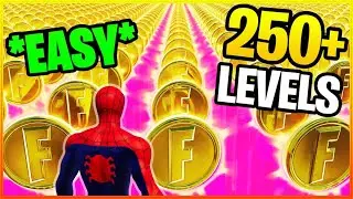 Fortnite - Mega Coin Parkour 250+ Gameplay (Creative Map)