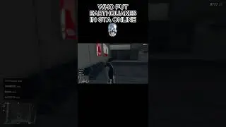 WHO PUT EARTHQUAKES IN GTA ONLINE #funny #gta #gtaonline #gaming #memes #glitch #gtav #mod #shorts